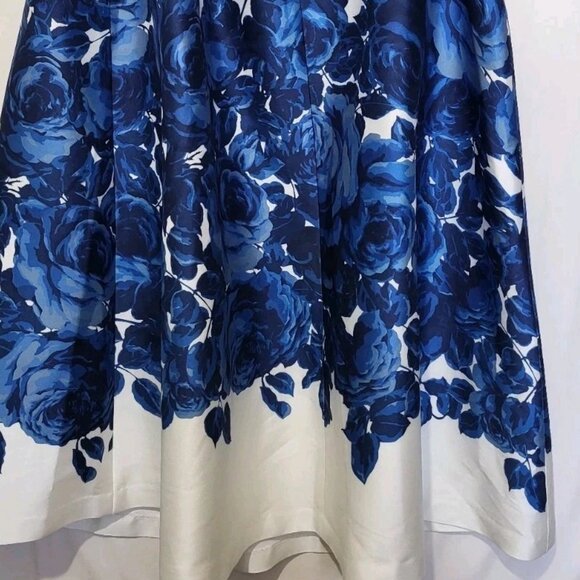 Sachin & Babi Shay Floral Stretch Cocktail Midi Dress - Picture 5 of 8